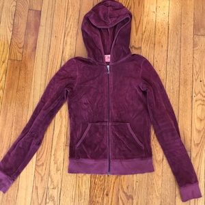 Y2K Juicy Couture Velour Zip-Up Track Jacket